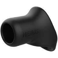Nexus Rise Liquid Silicone Cock and Ball Sling Black
