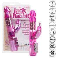 4.5" Beaded Rabbit Vibrator