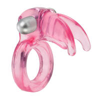 Triple Flicker Vibrating Cock Ring