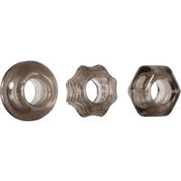 Triple Thick Cock Rings Set x3