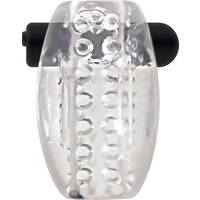 Snap Clear Mini Vibrating Stroker