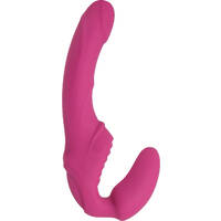 5" Vibrating Strapless Strap-On