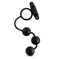 Platinum Anal Beads Cock Lock