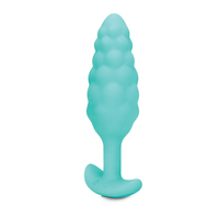 4" Bump Textured Vibrating Butt Plug