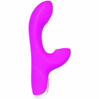 8" Love Button Rabbit Vibrator