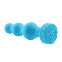 5" Vibrating Ribbed Butt Plug