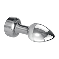 3" Vibrating Metal Butt Plug