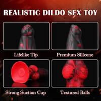 Remote Thrusting Dragon Dildo