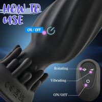 Remote Rotating Prostate Plug