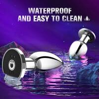 Butt Plug With Remote Vibration