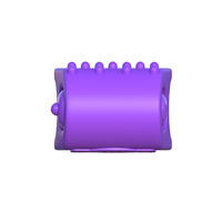 Silicone Duo Vibrating Cock Ring
