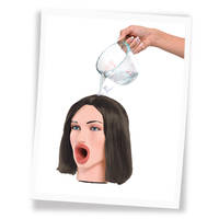 Hot Water Face Fucker! Brunette