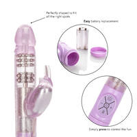 4.5" Thrusting Rabbit Vibrator