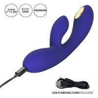 4.5" Rabbit Vibrator + E-Stim