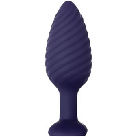 4" Wicked Twister Vibrating Butt Plug