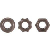 Triple Thick Cock Rings Set x3