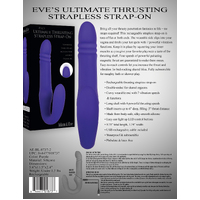 5" Thrusting Strapless Strap-On