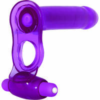 5.5" Dp Fantasy Vibrating Cock Ring