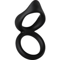 Dual Clit Tickler Cock & Ball Rings