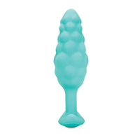 4" Bump Textured Vibrating Butt Plug