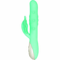 9" Beaded Butterfly Rabbit Vibrator