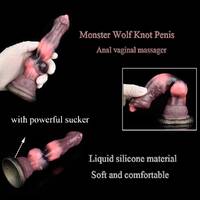 Suction Cup Knot Anal Dildo