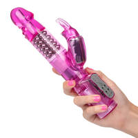 4.5" Beaded Rabbit Vibrator