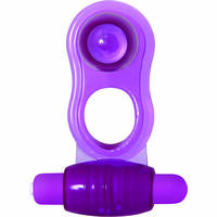 5.5" Dp Fantasy Vibrating Cock Ring