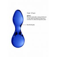 4.5" Seed Glass Butt Plug