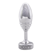 Ribbed Metal Butt Plug