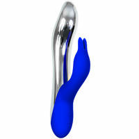 8" Bright  Light Up Rabbit Vibrator
