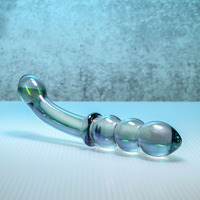 Galaxy Glass Wand Double Dildo