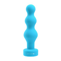 5" Vibrating Ribbed Butt Plug