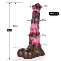 10" Wild Squirting Horse Cock