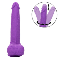 Rechargeable Gyrating & Thrusting Silicone Studs