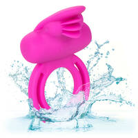 Dual Clit Flicker Vibrating Cock Ring