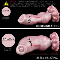 8.1'' Inflatable Freak Cock