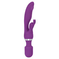 5"  G-Motion  Wand Rabbit Vibrator
