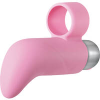Silicone Pink Finger Vibrator