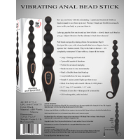 5" Vibrating Anal Beads Stick