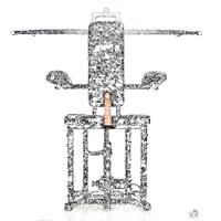 Master Series Enforcer Chair with Sex Machine Deluxe Restraint Chair with Mains Powered Sex Machine