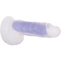 5.5" Glowing Purple Cock