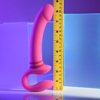 8.5" Vibrating Strapless Strap-On