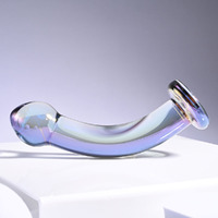 Playboy Pleasure JEWELS KING Clear Glass 16.3 cm Dildo