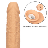 9" Squirting Vibrating Cock