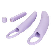 Vibrating Silicone Dilators x2