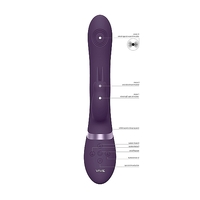 3" Rini Rabbit Vibrator + Anal Teaser