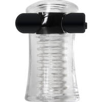 Pop Clear Mini Vibrating Stroker