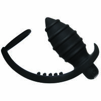 6" Vibrating Cock Ring + Butt Plug