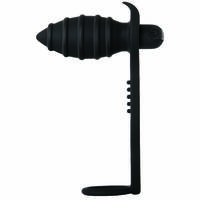 6" Vibrating Cock Ring + Butt Plug